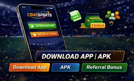 Download the app, unlock code COME100, and enter ₹1 contests faster